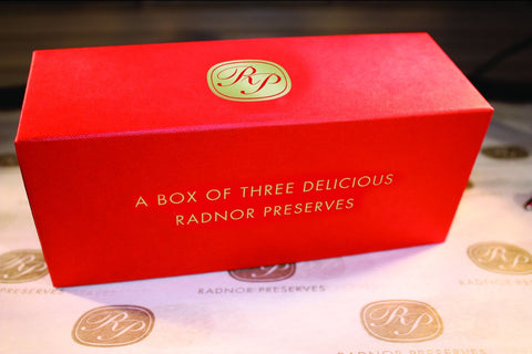 Gift Box of Three Delicious Radnor Preserves